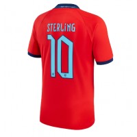 Engleska Raheem Sterling #10 Gostujuci Dres SP 2022 Kratak Rukav